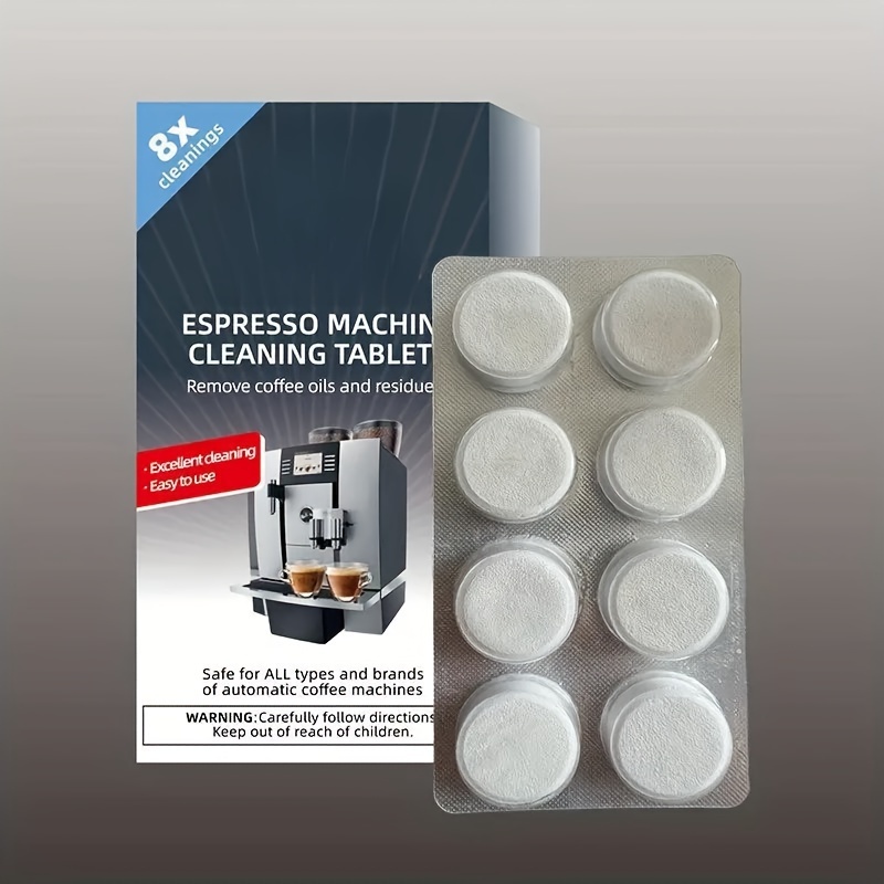 Coffee Equipment Cleaner - เม็ดทําความสะอาดเครื่องชงกาแฟเอสเปรสโซยาขจัดตะกรัน-Backflush Oil Remover Solution ทําความสะอาดแท็บเล็ต,ยาทําความสะอาดพิเศษสําหรับกาแฟ