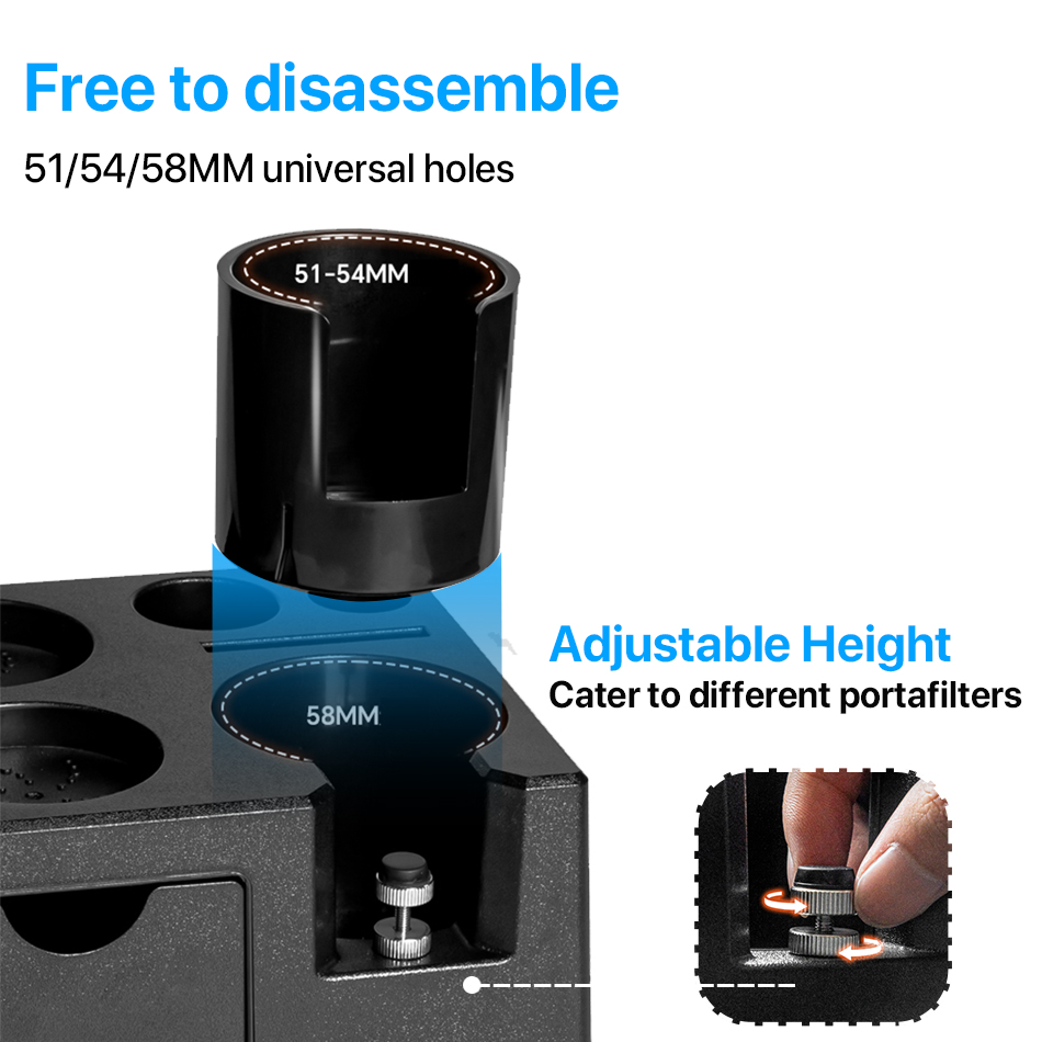 แผ่นรองแทมเปอร์กาแฟ ขนาด 51/53 - Portafilter 58Mm บทวิจารณ์และราคา