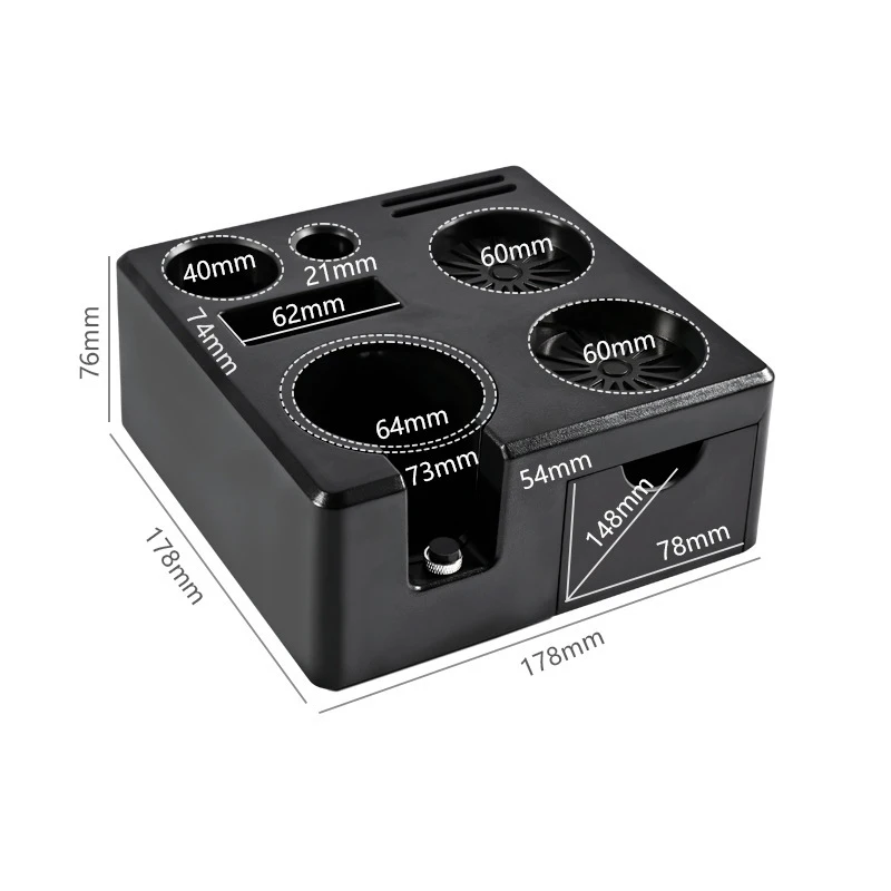 กาแฟ Tamping Station สําหรับ 5 - Portafilter 58Mm บทวิจารณ์และราคา